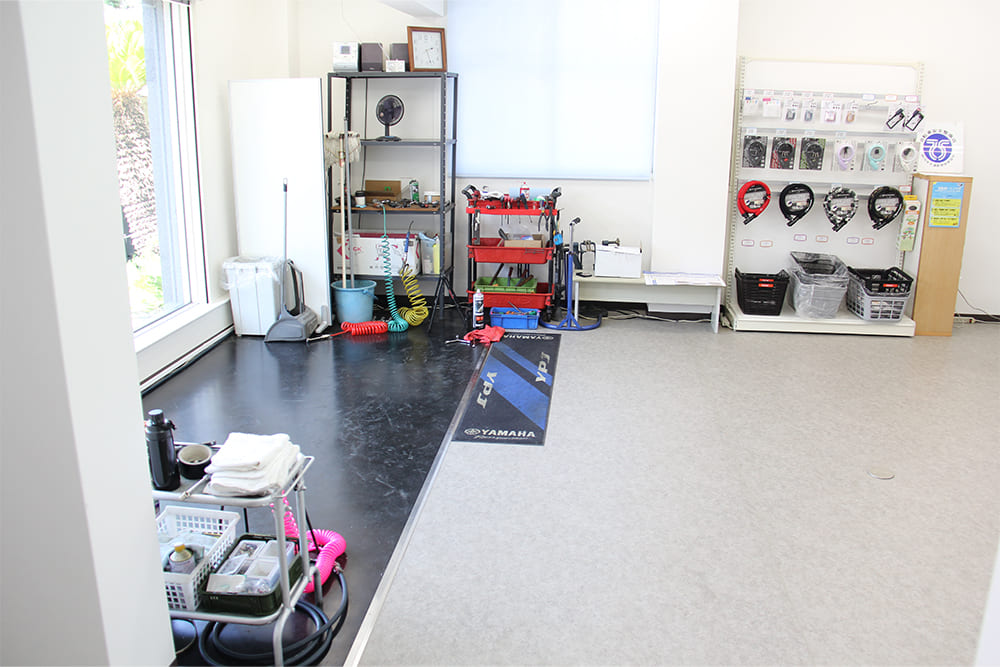 大阪府堺市のサイクルショップ自転車BOX美原店の店内